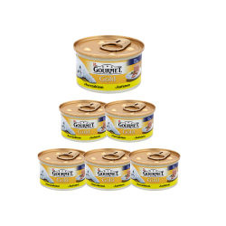 GOURMET GOLD Chicken Mousse Mus z Kurczaka 6x85g